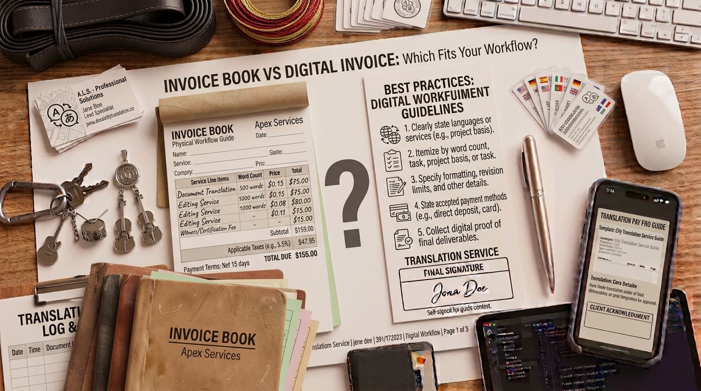 Invoice Book vs Digital Invoice: Which Fits Your Workflow? — ToolNimbly article cover