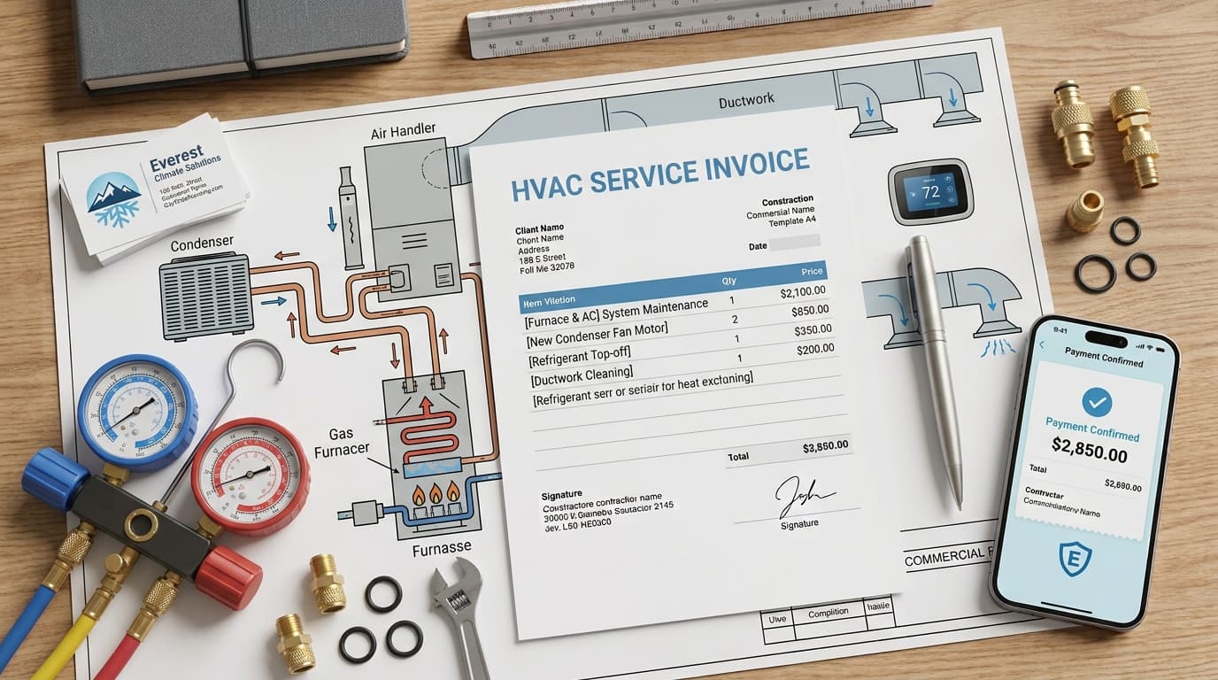 HVAC Invoice Template: Guide and Example — ToolNimbly article cover