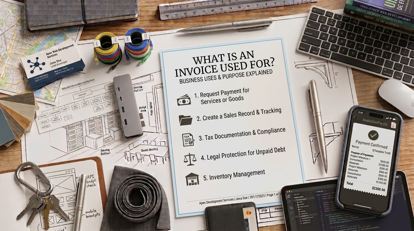 What Is an Invoice Used For? Business Uses Explained — ToolNimbly article cover