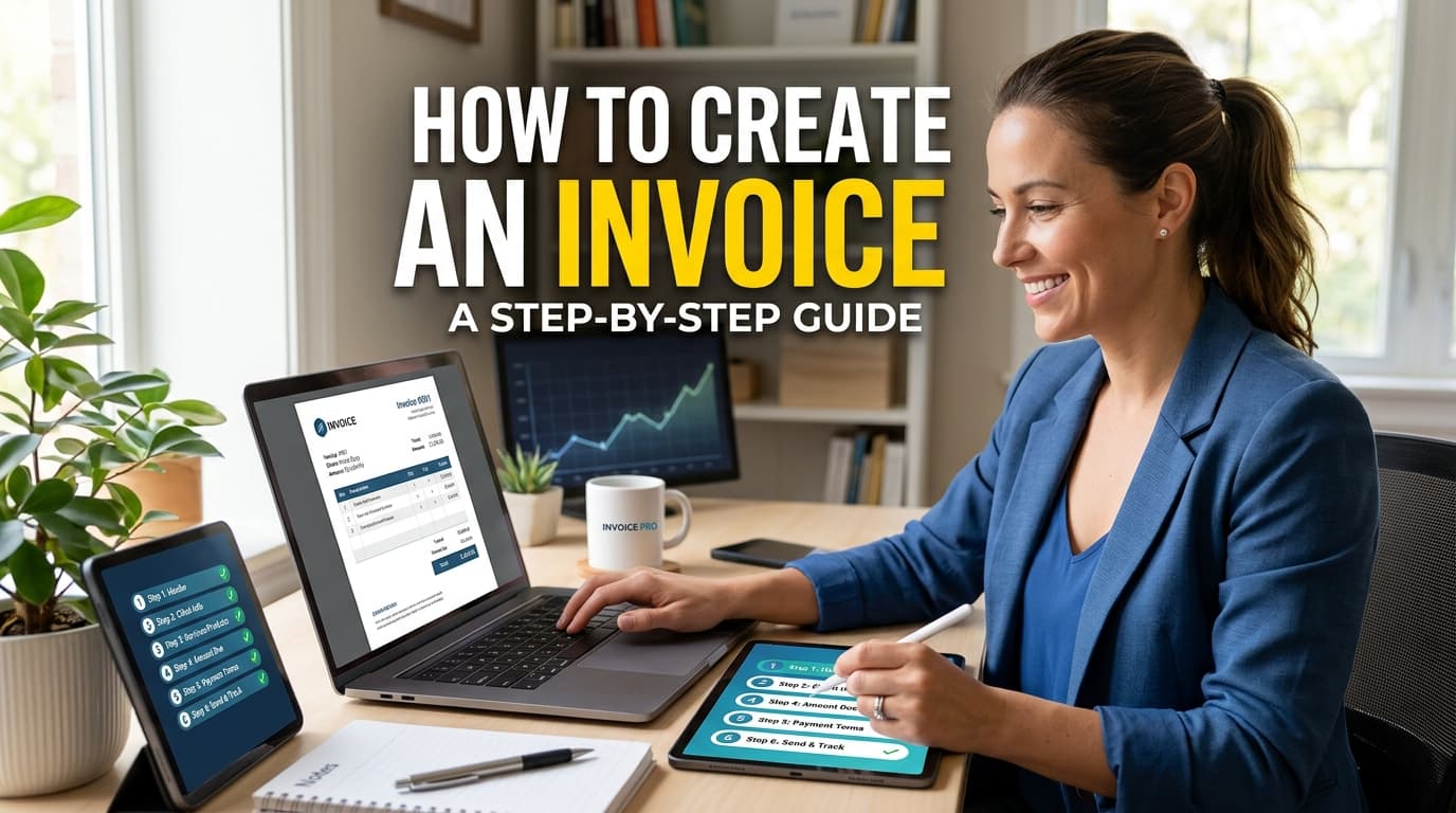 How to Create an Invoice: A Step-by-Step Guide — ToolNimbly article cover